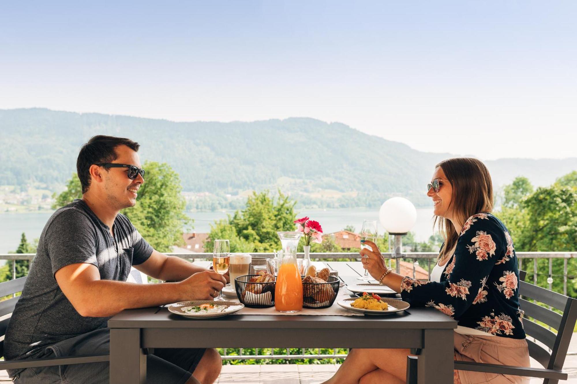 Gasthof Nindler Hotell Steindorf am Ossiacher See Eksteriør bilde
